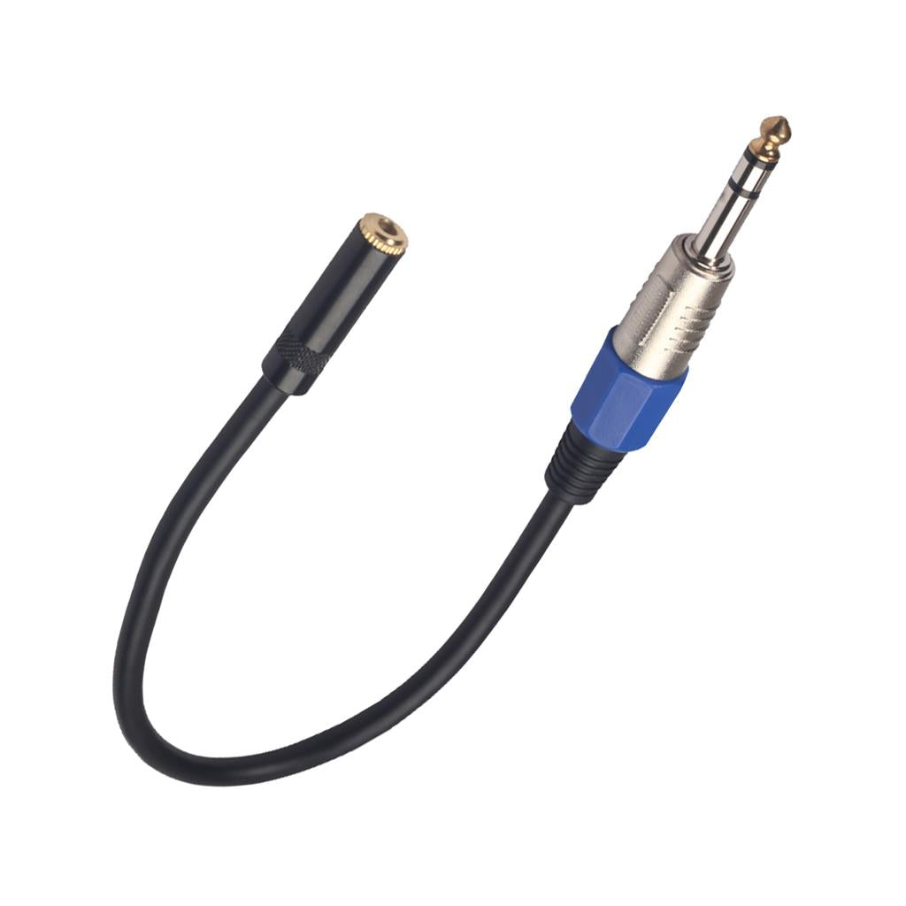 Audio Cable Cord Line 6.35mm Male to 3.5mm Female Connection 3094MF-03