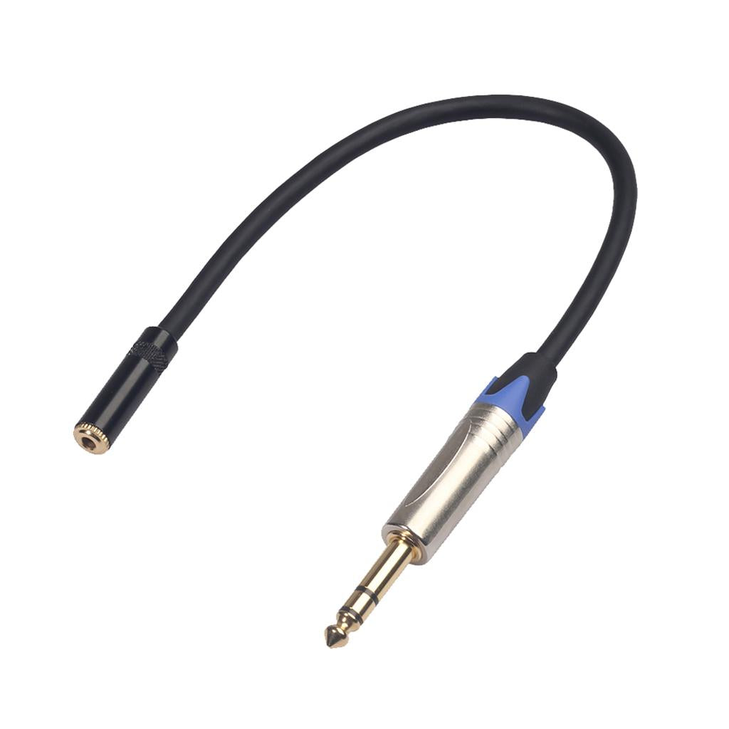 Audio Cable Cord Line 6.35mm Male to 3.5mm Female Connection TC203NF03