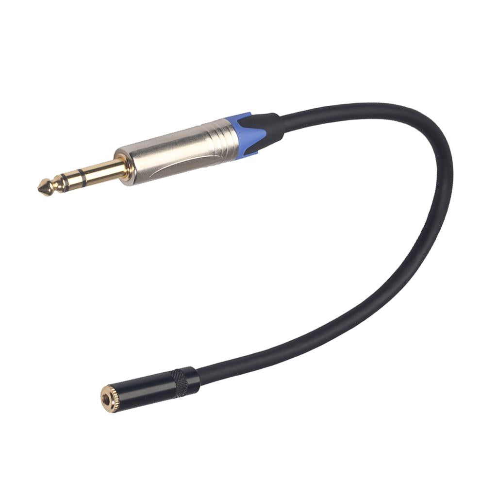 Audio Cable Cord Line 6.35mm Male to 3.5mm Female Connection TC203NF03