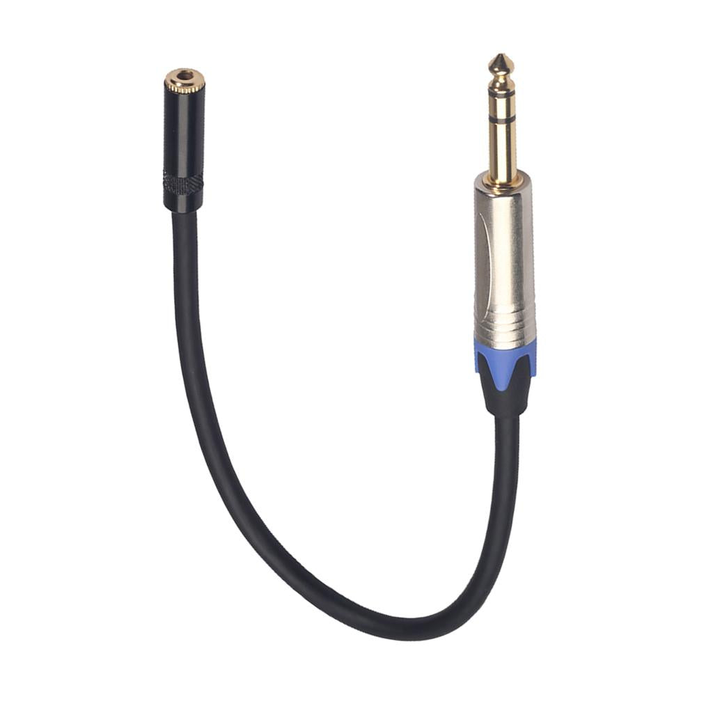 Audio Cable Cord Line 6.35mm Male to 3.5mm Female Connection TC203NF03