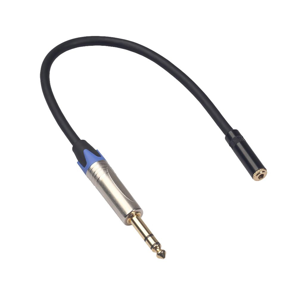 Audio Cable Cord Line 6.35mm Male to 3.5mm Female Connection TC203NF03
