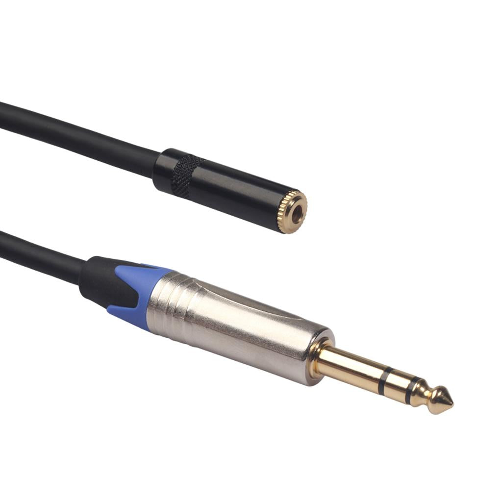 Audio Cable Cord Line 6.35mm Male to 3.5mm Female Connection TC203NF03