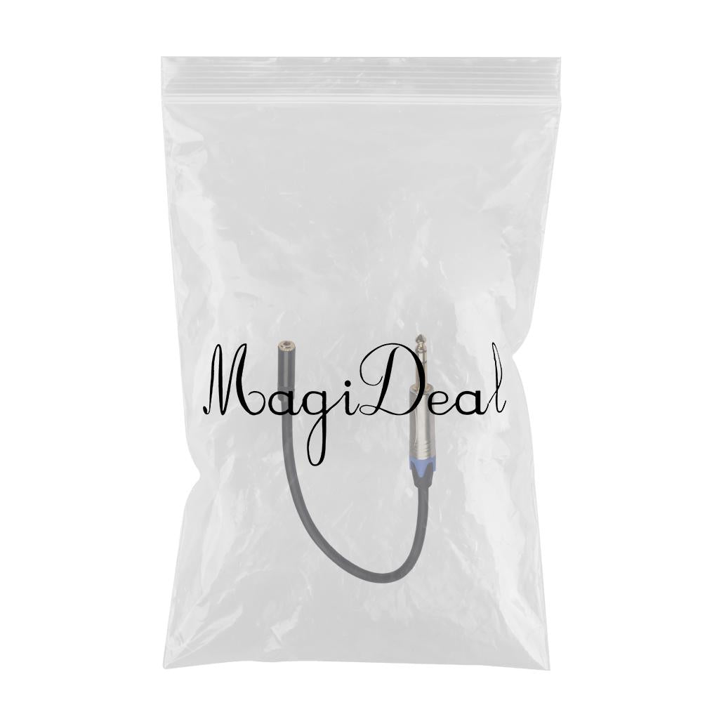 Audio Cable Cord Line 6.35mm Male to 3.5mm Female Connection TC203NF03