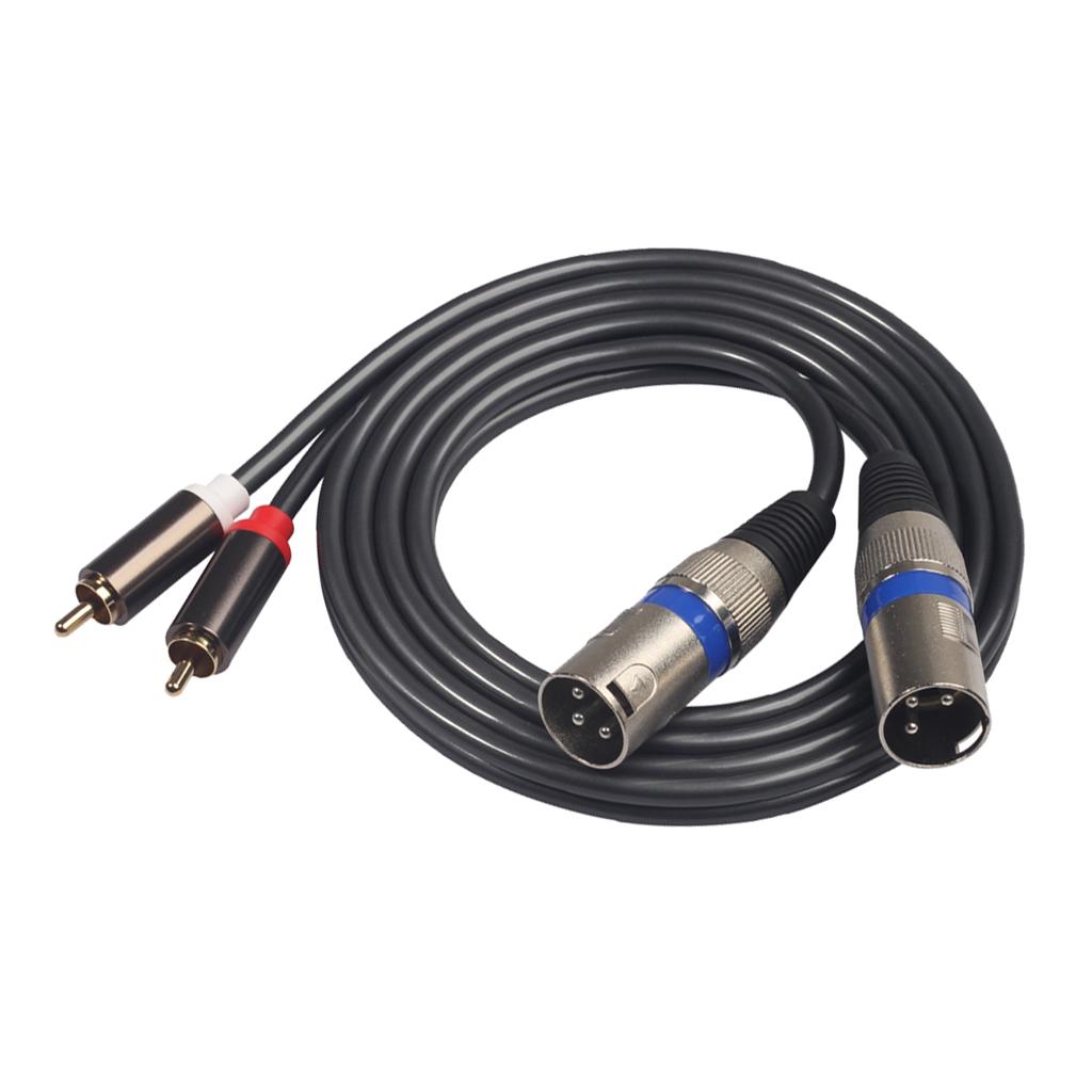 Audiophile Audio Cable RCA Male to XLR Female Audio Extension Cable Adapter