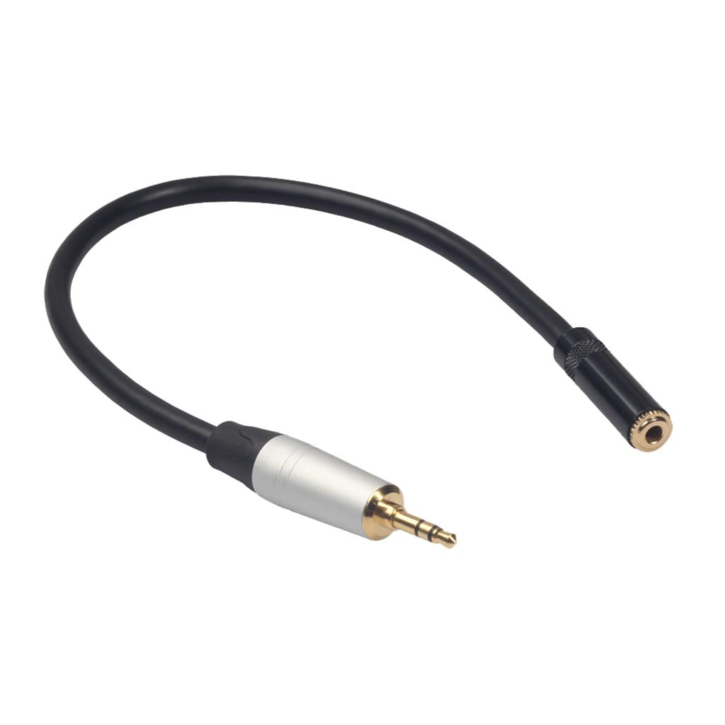 Audio Cable Cord Line 3.5mm Male to 3.5mm Female Connection Plug Adapter