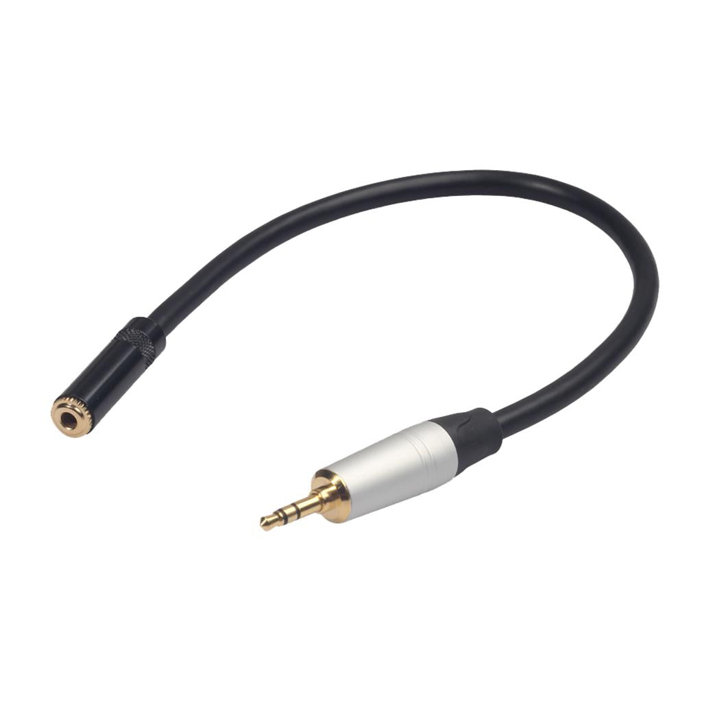 Audio Cable Cord Line 3.5mm Male to 3.5mm Female Connection Plug Adapter