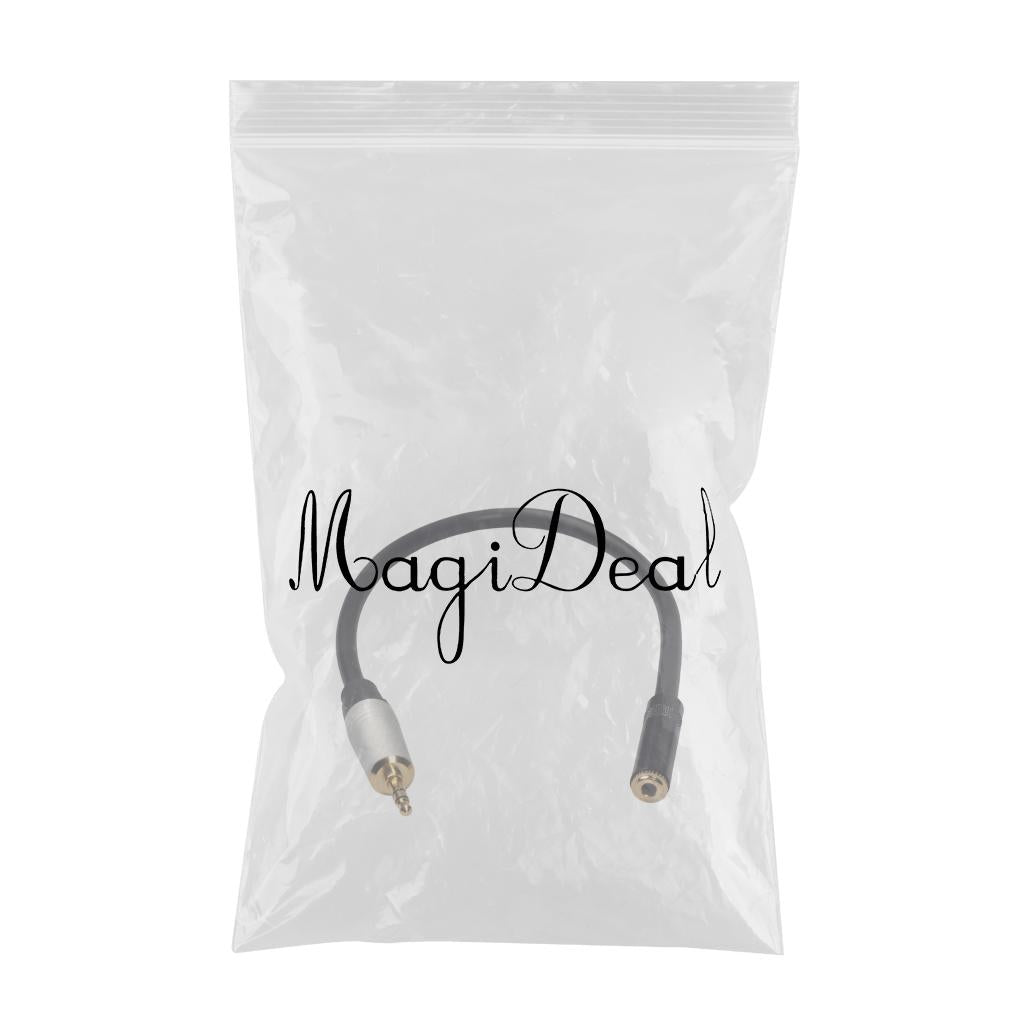 Audio Cable Cord Line 3.5mm Male to 3.5mm Female Connection Plug Adapter