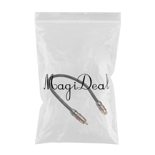 Audio Video Cable RCA Male to RCA Female Audio Extension Cable Plug