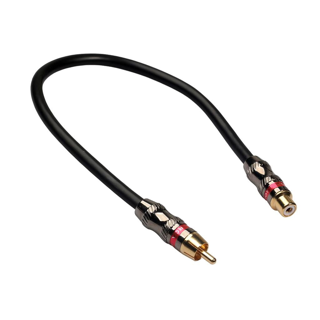 Audio Video Cable RCA Male to RCA Female Audio Extension Cable Plug