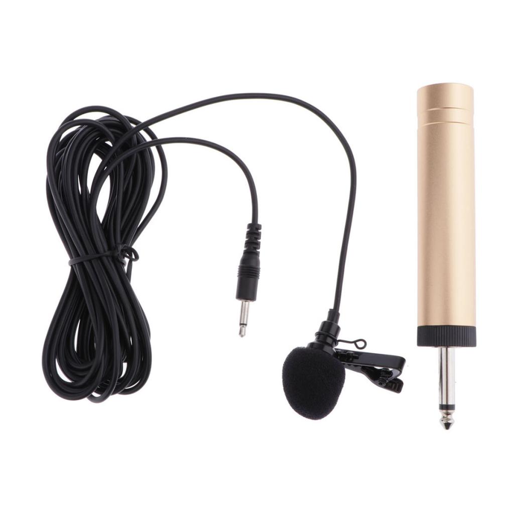 Lavalier Microphone Mic for Erhu Saxophone Violin Musical Instrument