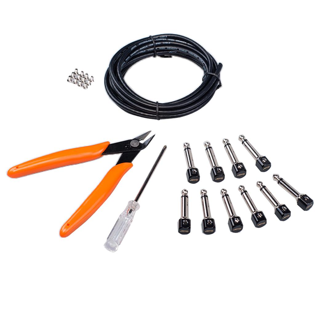 Guitar Effect Pedal Solderless Patch Cable Kit