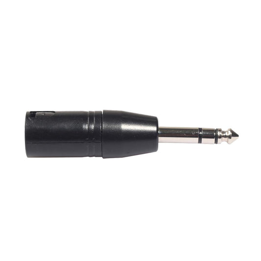 3 Pin XLR Male to 6.35mm Male Stereo Lead Adapter Microphone Leader