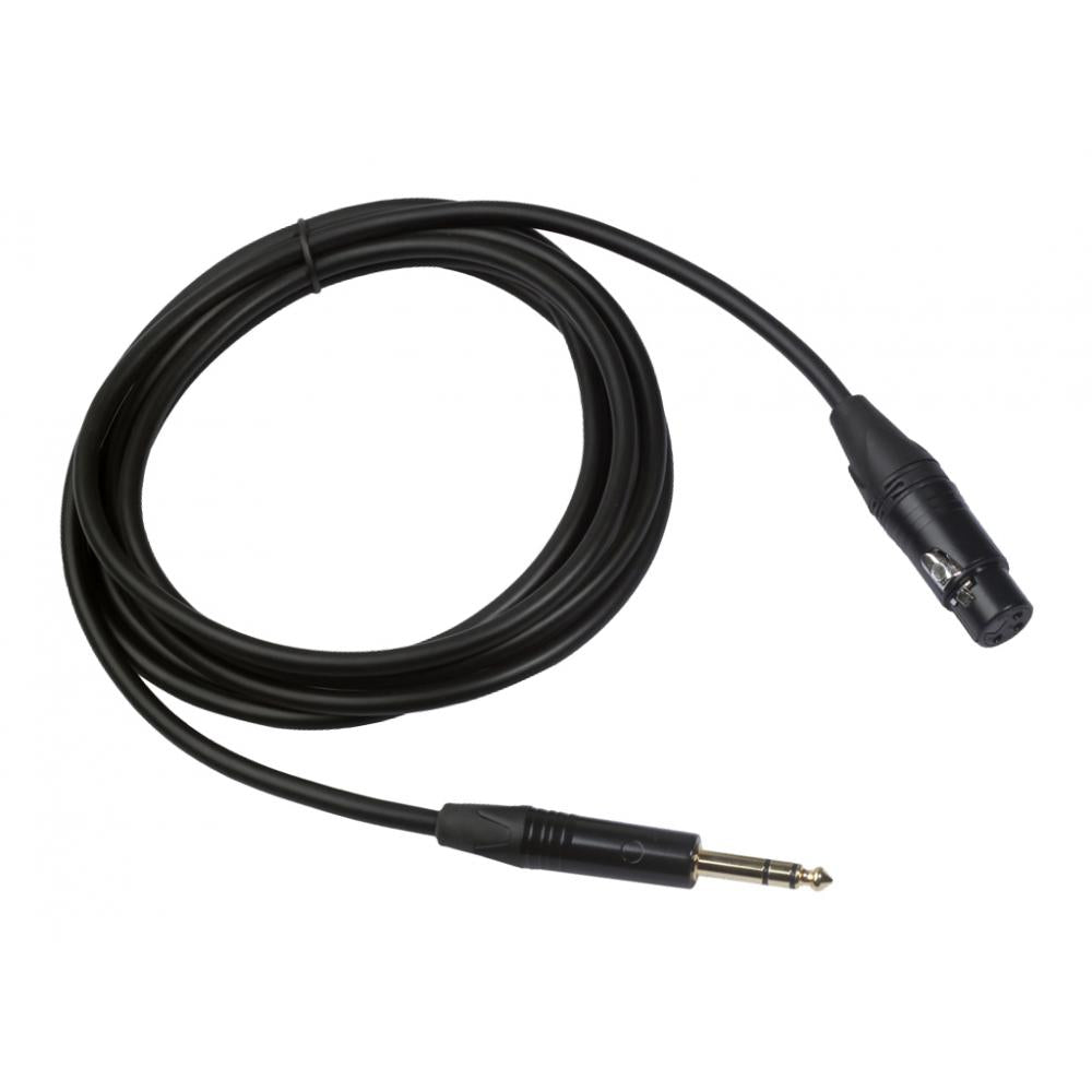 6.35mm Stereo 1/4" Jack to XLR Famle Cable Mixer Speaker Amp Guitar 3m