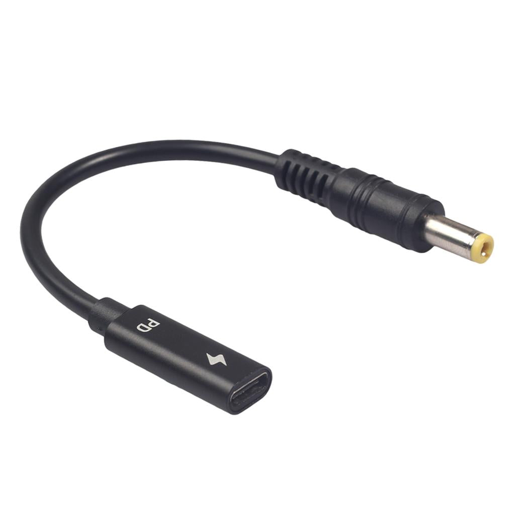 USB Type C PD Charging Cable for PC Laptop DVD Power Charger Adapter
