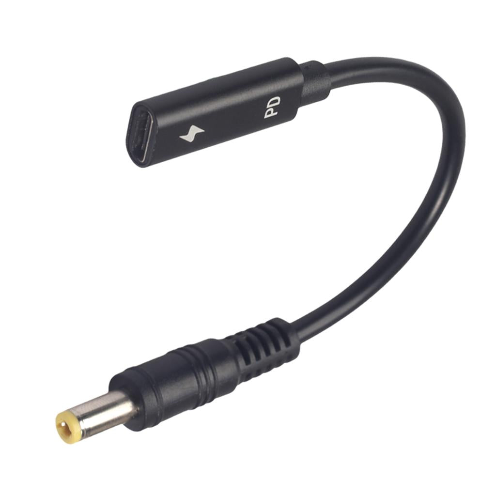 USB Type C PD Charging Cable for PC Laptop DVD Power Charger Adapter