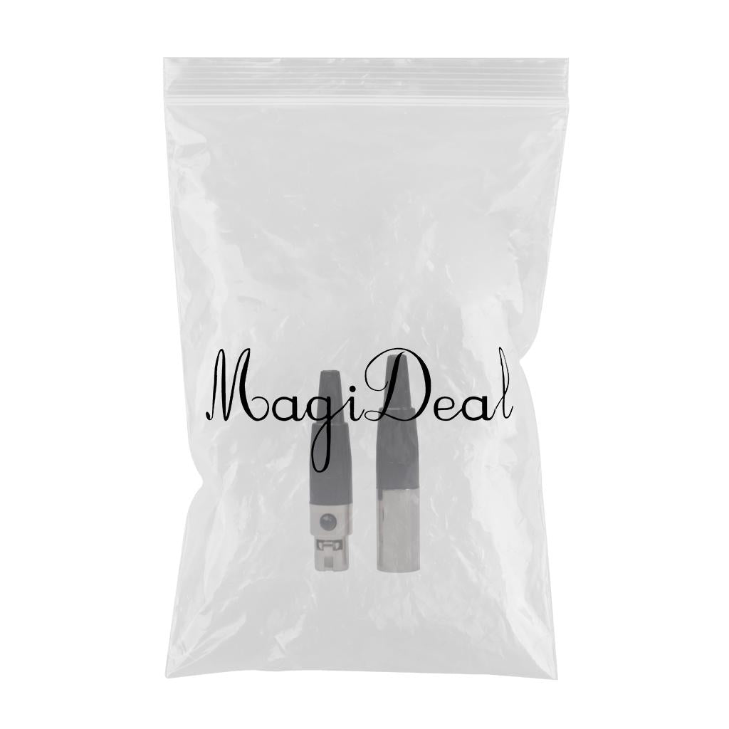 Mini XLR 3Pin Female Plug Small XLR Audio Microphone Connector Adapter