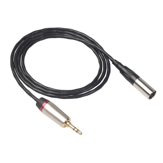 3.5mm Male to XLR Male Cable Cord Microphone Audio Connector Wire 2m
