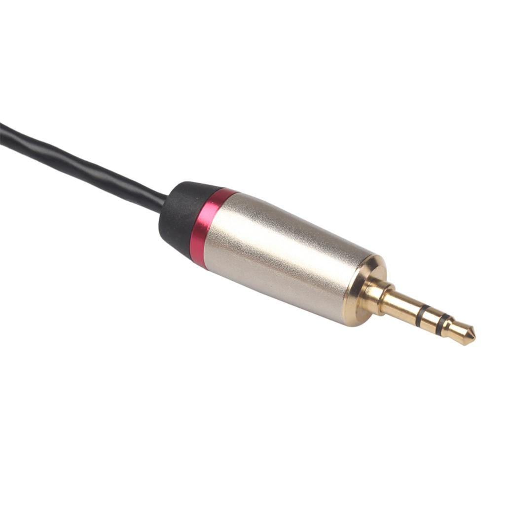 3.5mm Male to XLR Male Cable Cord Microphone Audio Connector Wire 2m