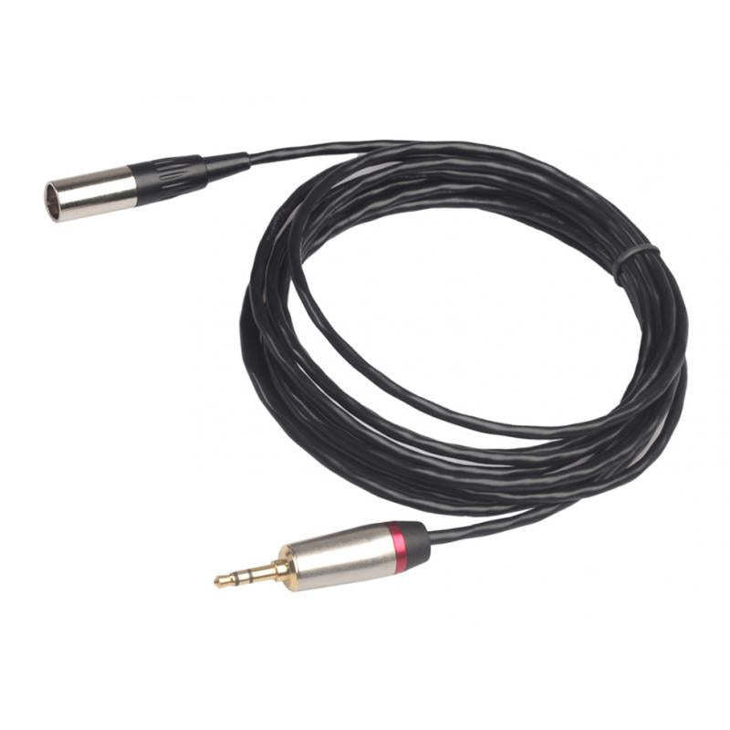 3.5mm Male to XLR Male Cable Cord Microphone Audio Connector Wire 3m