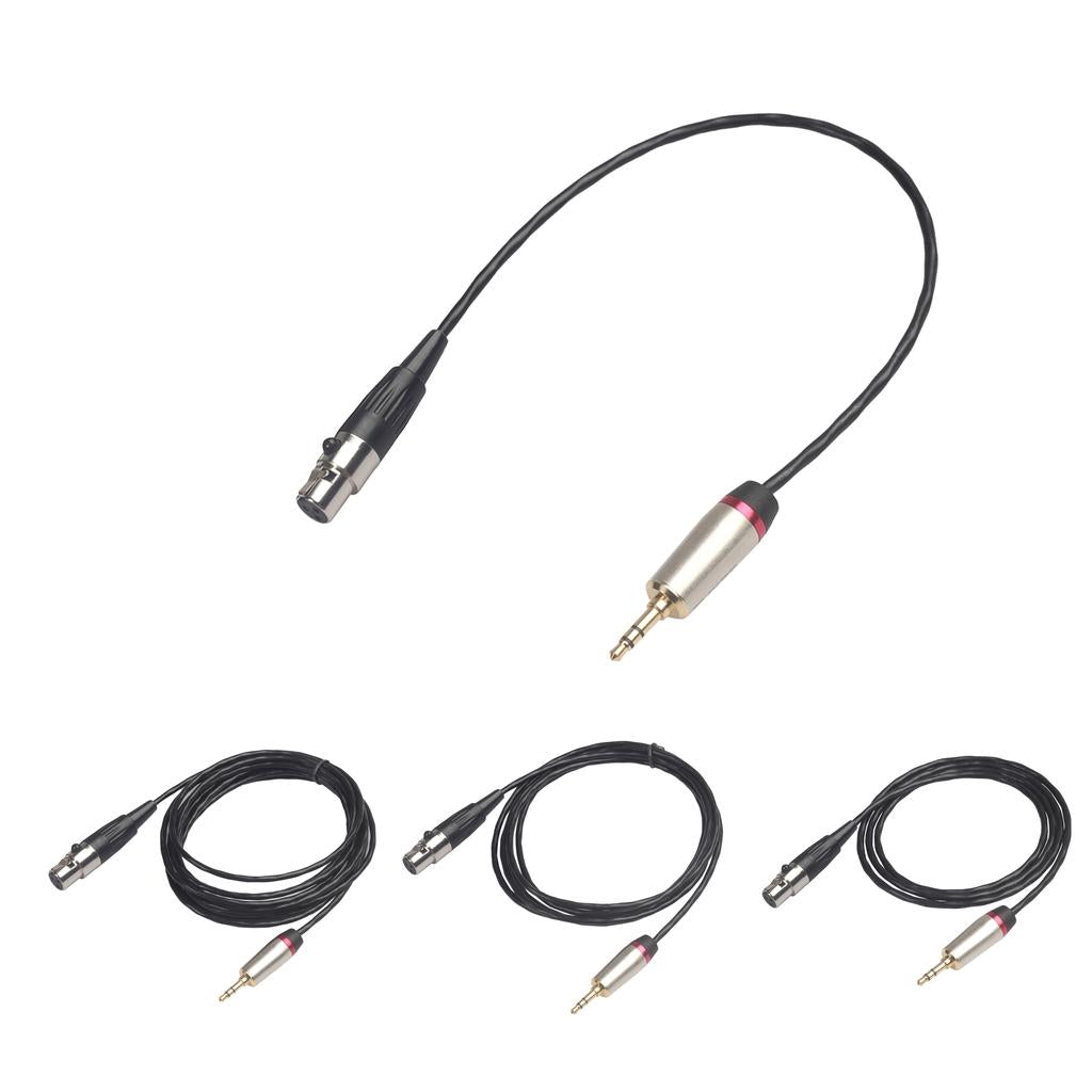 3.5mm Male to XLR Female Cable Cord Microphone Audio Connector Wire 0.3m