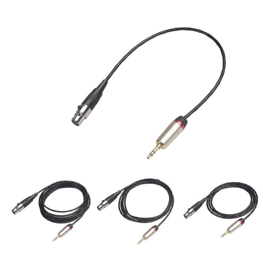 3.5mm Male to XLR Female Cable Cord Microphone Audio Connector Wire 0.3m