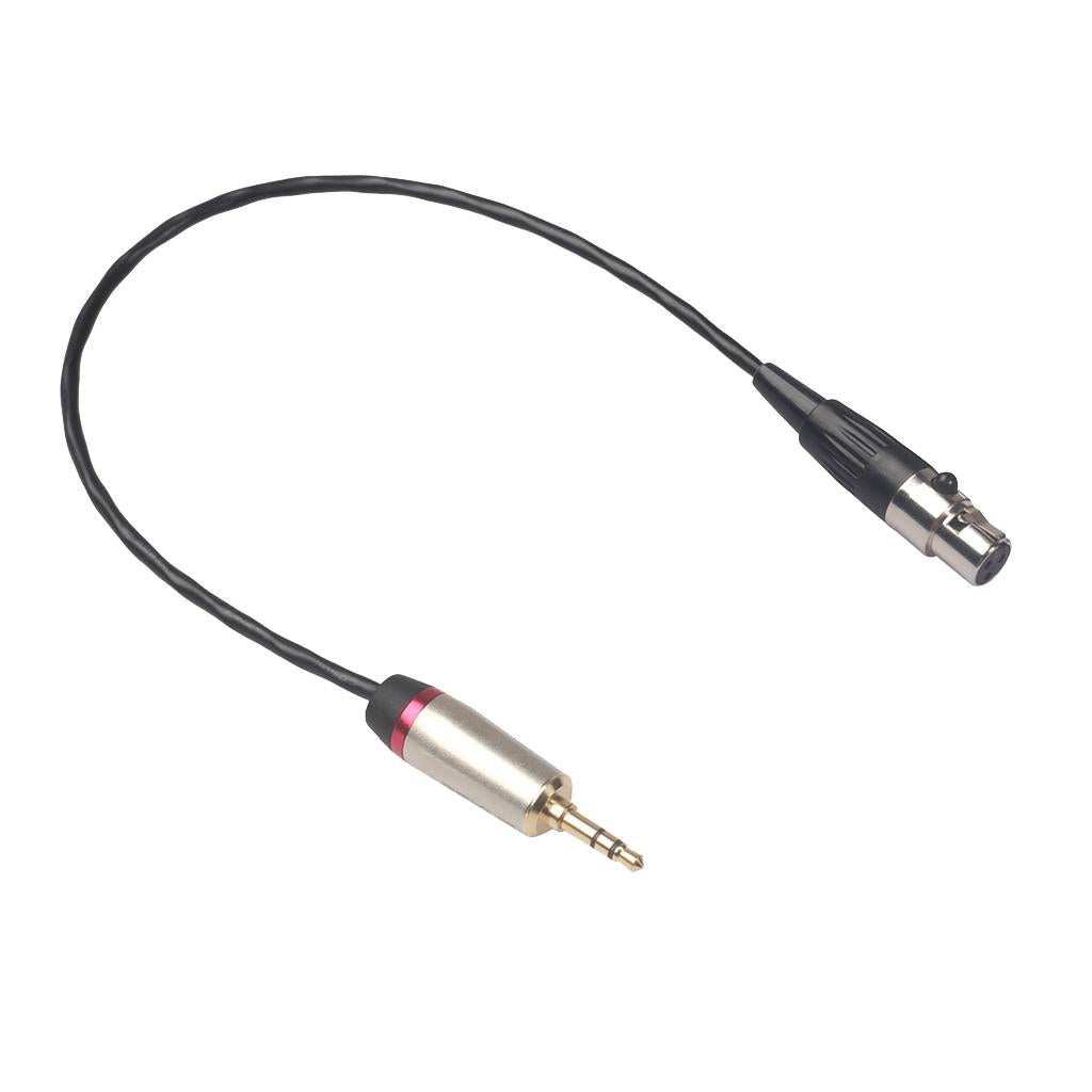 3.5mm Male to XLR Female Cable Cord Microphone Audio Connector Wire 0.3m