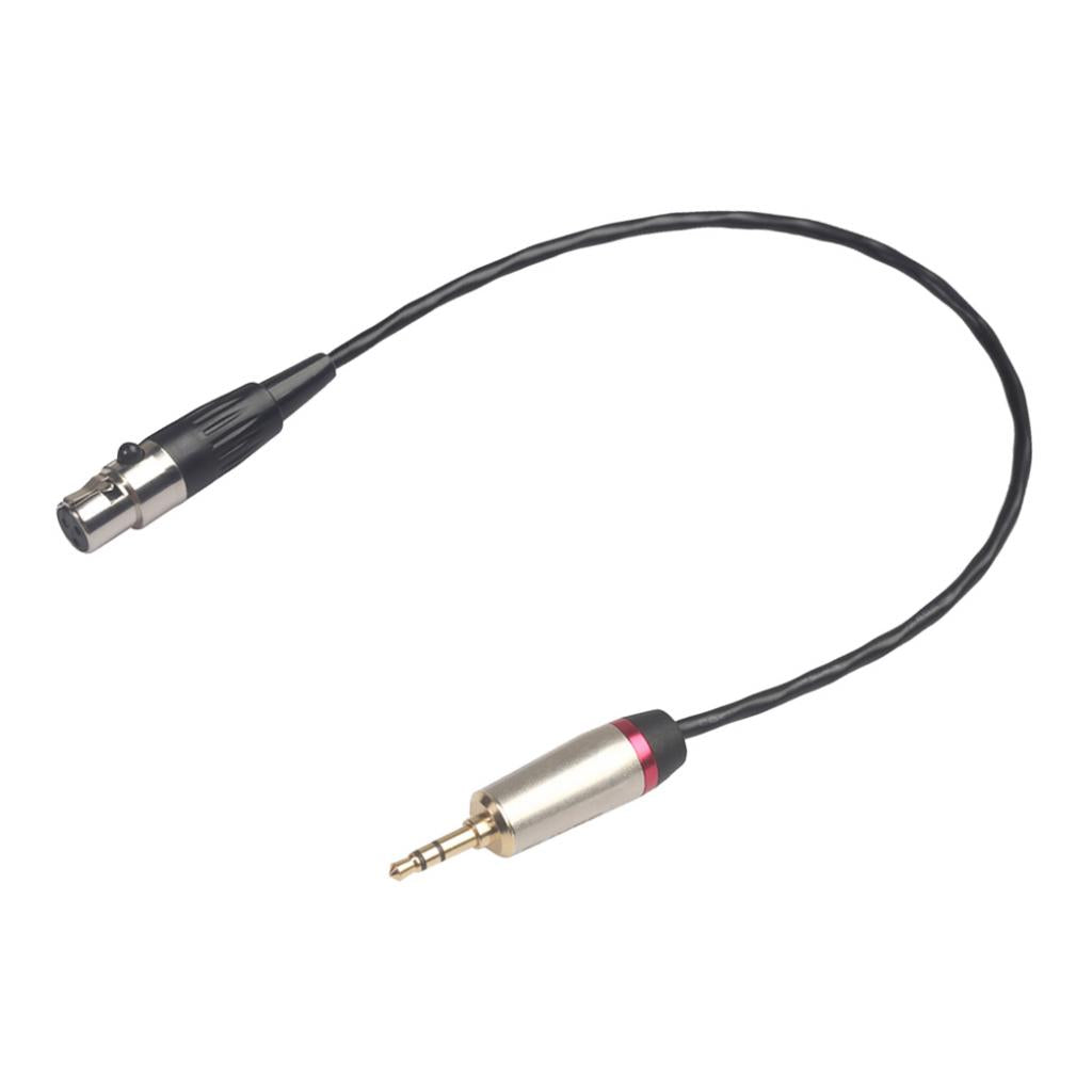3.5mm Male to XLR Female Cable Cord Microphone Audio Connector Wire 0.3m