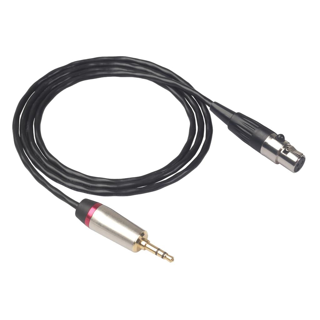 3.5mm Male to XLR Female Cable Cord Microphone Audio Connector Wire 1m