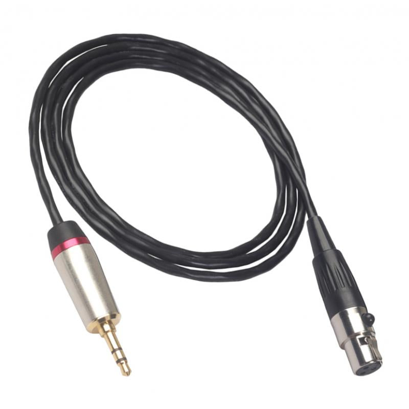 3.5mm Male to XLR Female Cable Cord Microphone Audio Connector Wire 1m