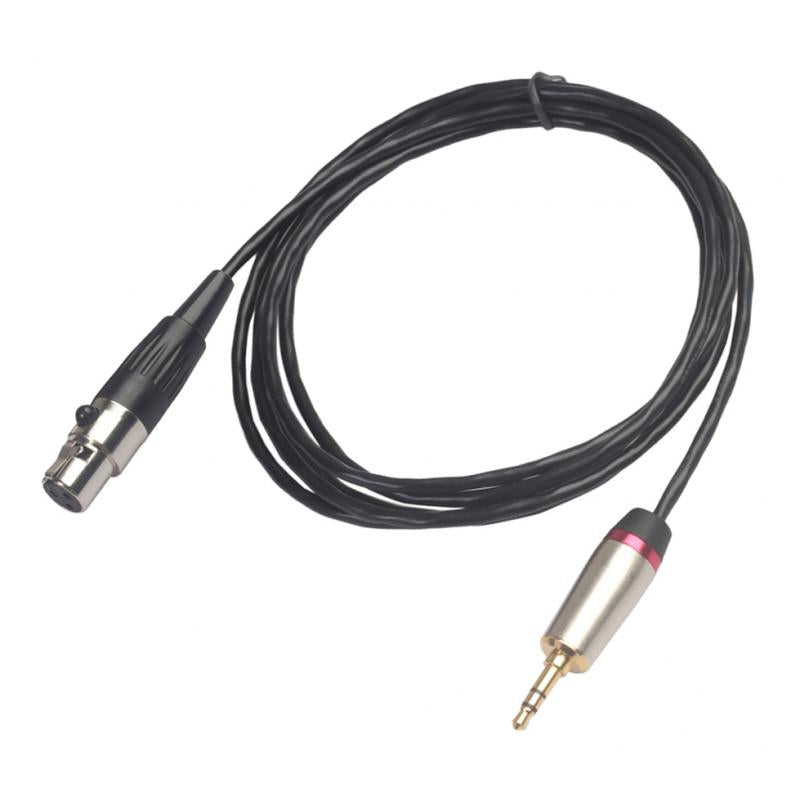 3.5mm Male to XLR Female Cable Cord Microphone Audio Connector Wire 2m