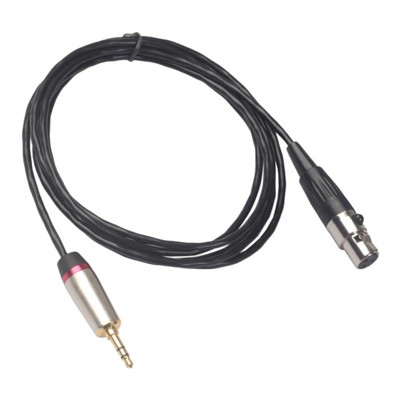 3.5mm Male to XLR Female Cable Cord Microphone Audio Connector Wire 2m