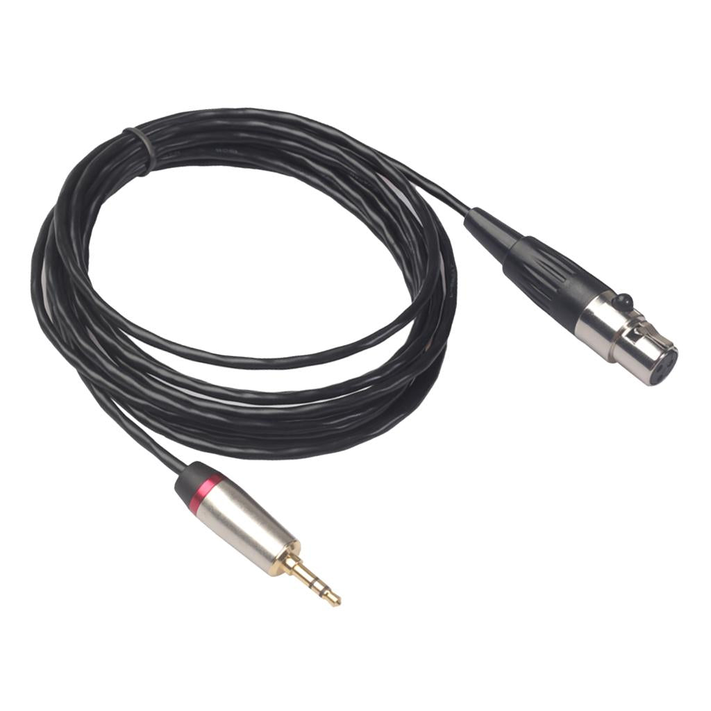 3.5mm Male to XLR Female Cable Cord Microphone Audio Connector Wire 3m