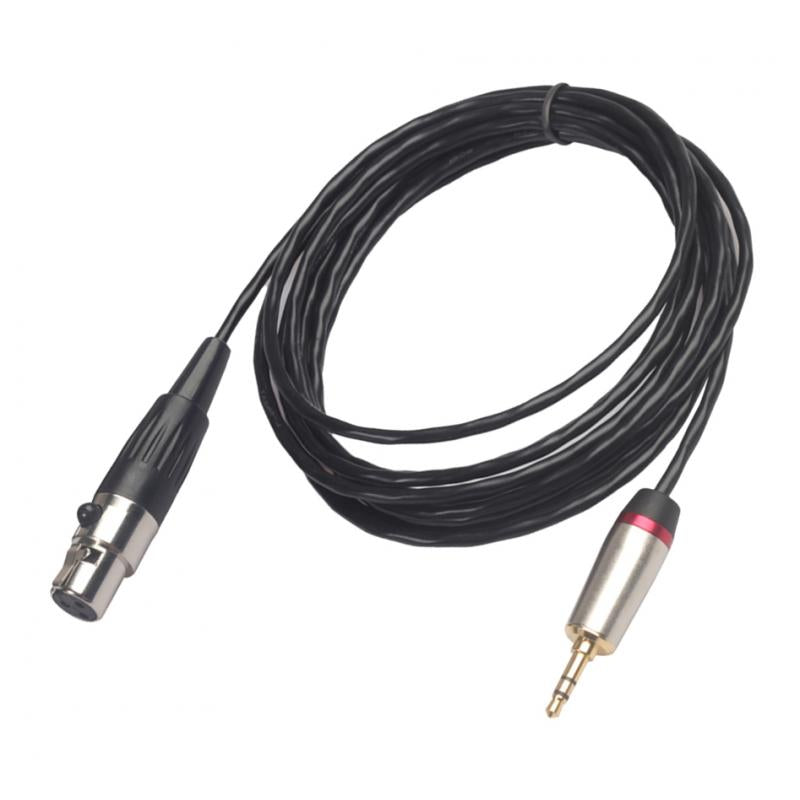 3.5mm Male to XLR Female Cable Cord Microphone Audio Connector Wire 3m