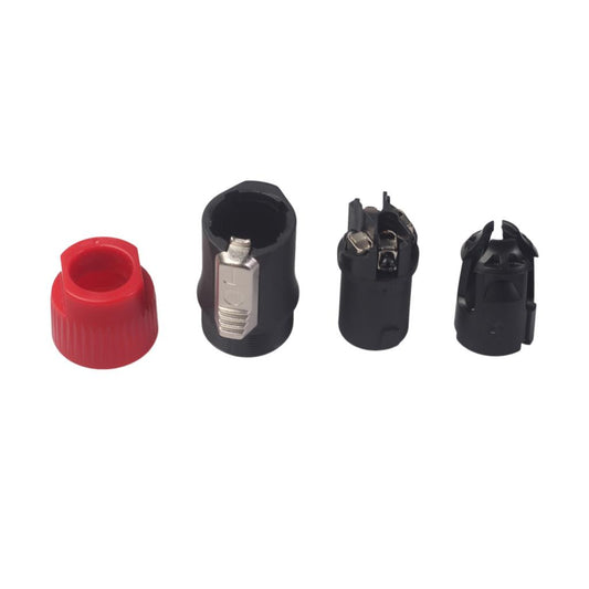 4pins NL4FC Speaker Connector Aviation Plug Professional Audio Plug red