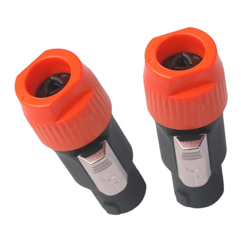4pins NL4FC Speaker Connector Aviation Plug Professional Audio Plug red
