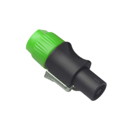 4pins NL4FC Speaker Connector Aviation Plug Professional Audio Plug green