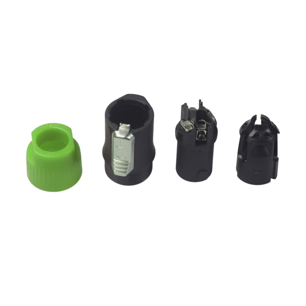 4pins NL4FC Speaker Connector Aviation Plug Professional Audio Plug green