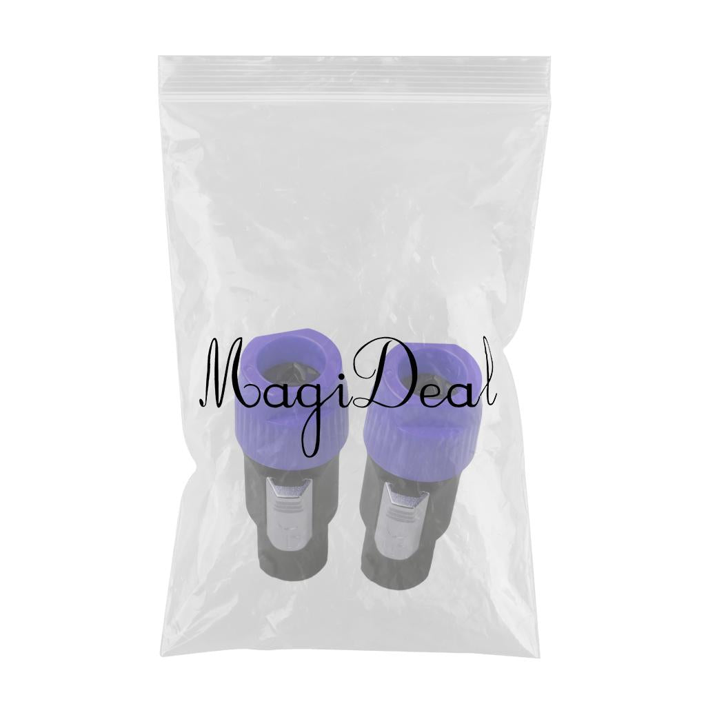 4pins NL4FC Speaker Connector Aviation Plug Professional Audio Plug blue