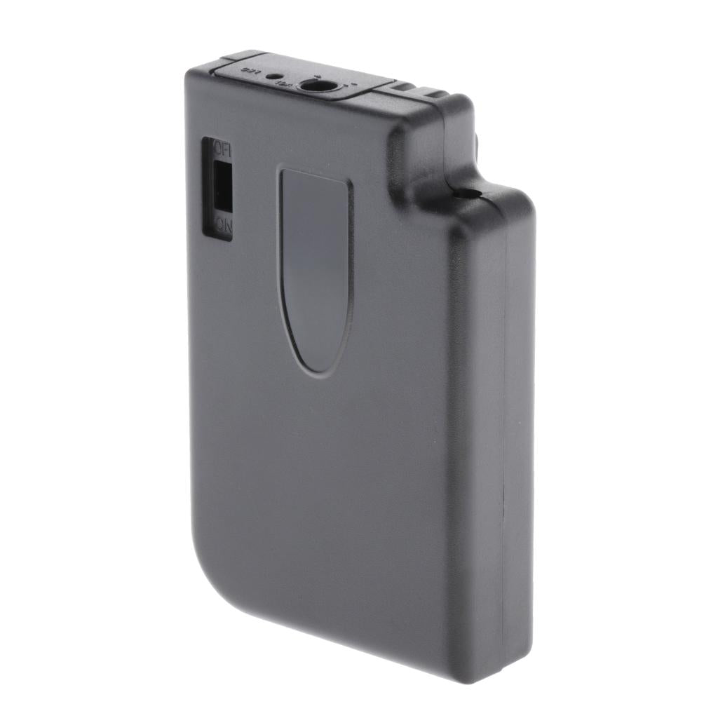 Wireless Microphone Bodypack Transmitter Shell Case Accessory Black