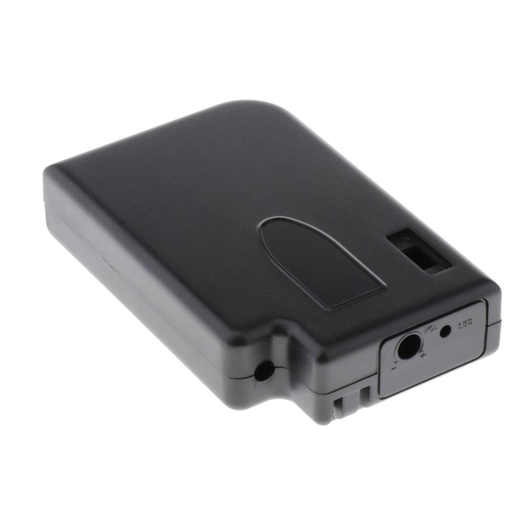 Wireless Microphone Bodypack Transmitter Shell Case Accessory Black