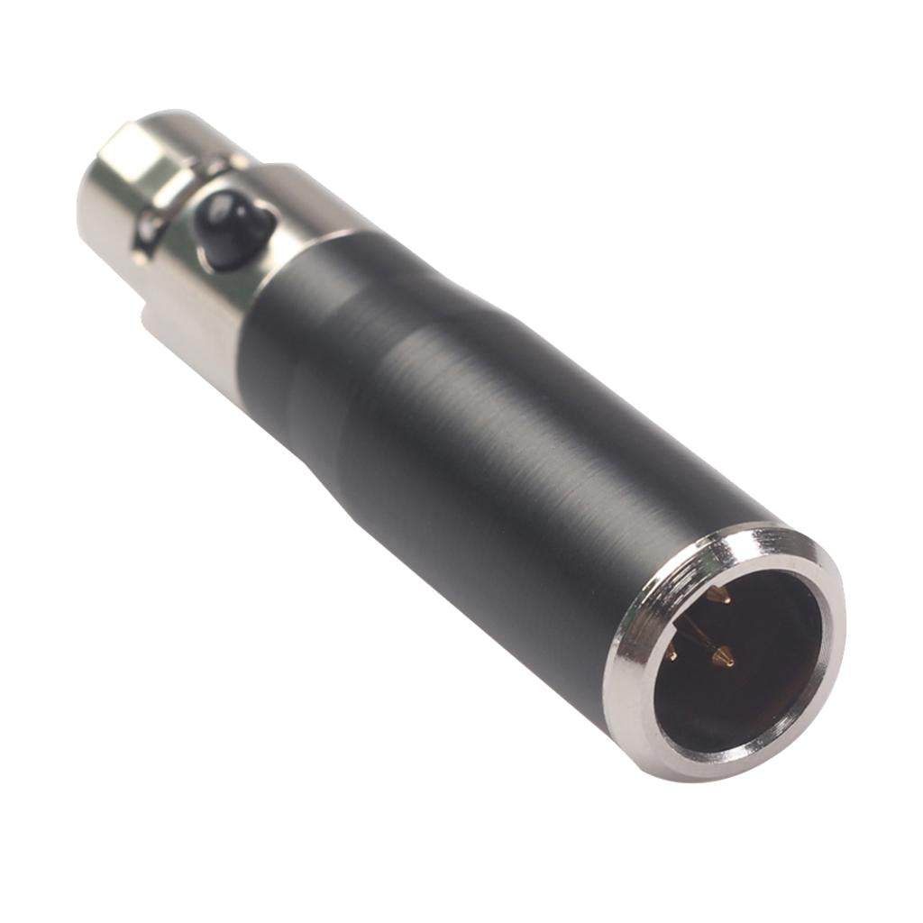 XLR 3pin Male to XLR 4pin Female Plug Audio Adapter for Microphone Mic