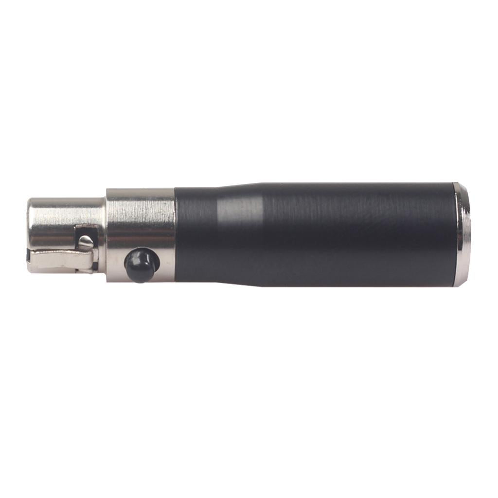 XLR 3pin Male to XLR 4pin Female Plug Audio Adapter for Microphone Mic