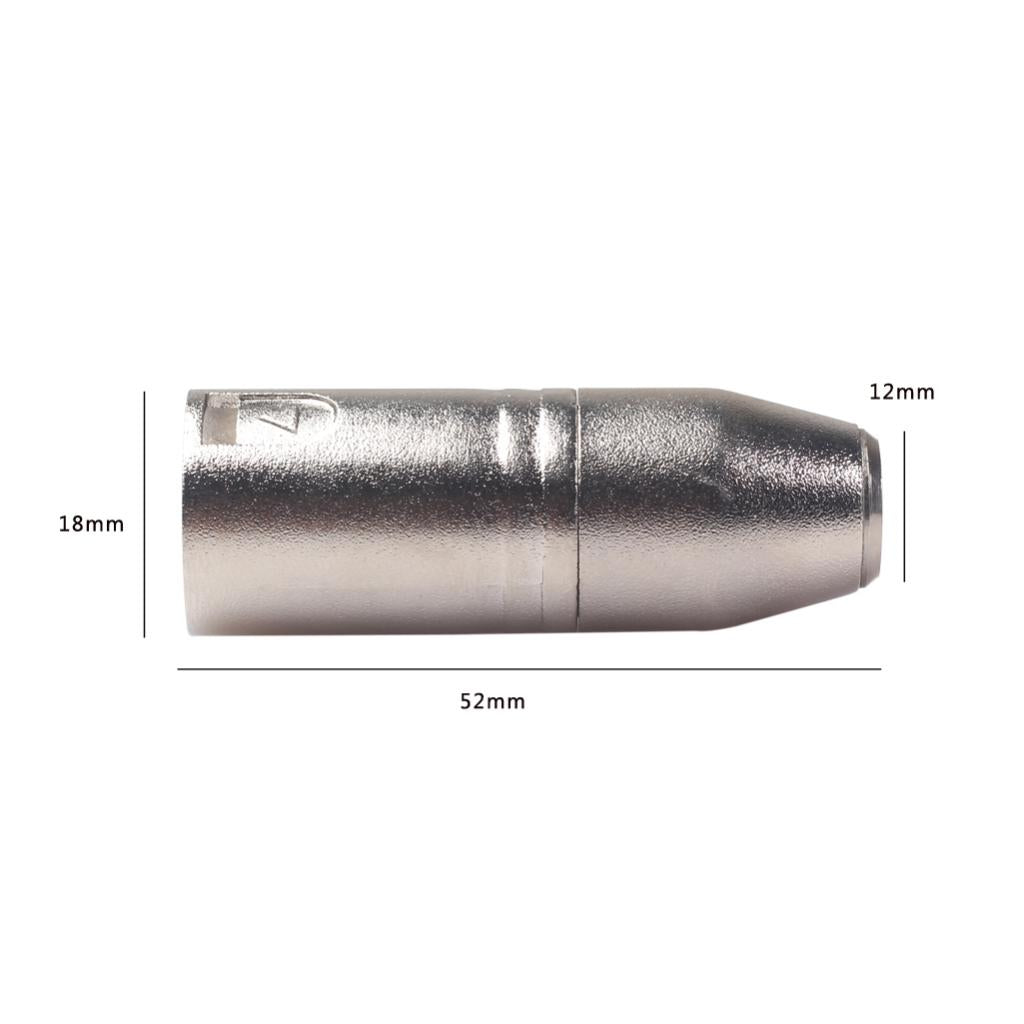 Alloy MINI XLR 3-Pin Male to XLR 3-Pin Male Converter SA519