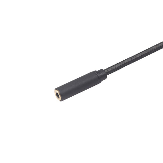 3.5mm Stereo Audio Female Connector to 2 RCA Male Connectors Black 3635F-04