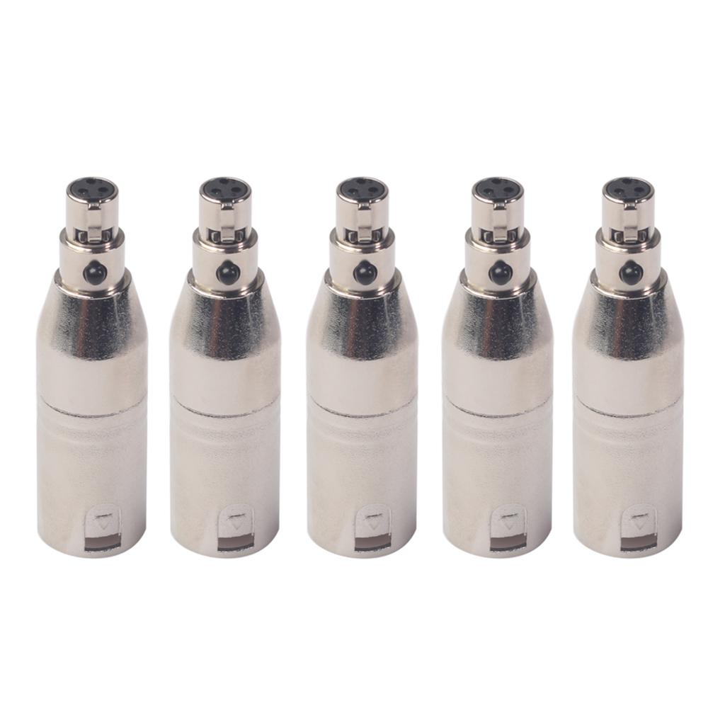 MINI XLR 3-Pin Female To XLR 3-Pin Male Converter SA518