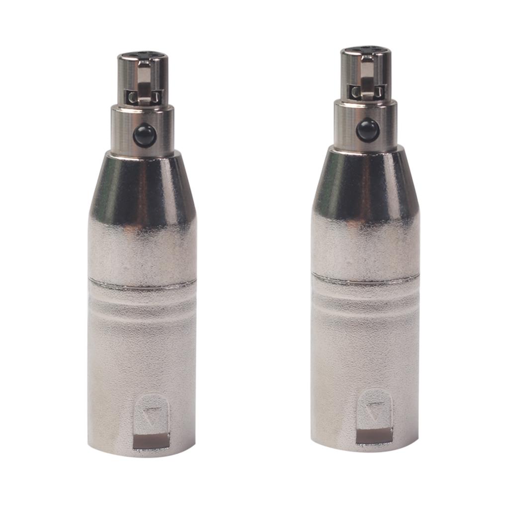 MINI XLR 3-Pin Female To XLR 3-Pin Male Converter SA518