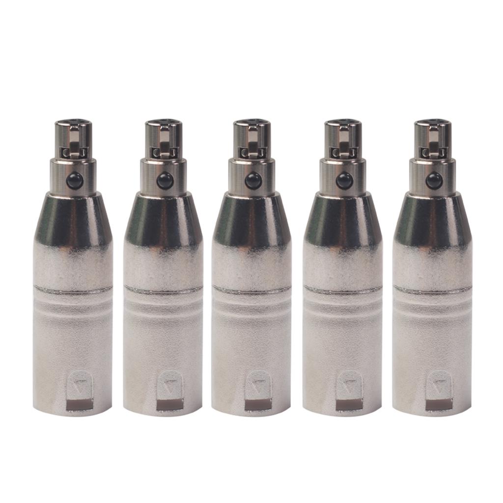 MINI XLR 3-Pin Female To XLR 3-Pin Male Converter SA518