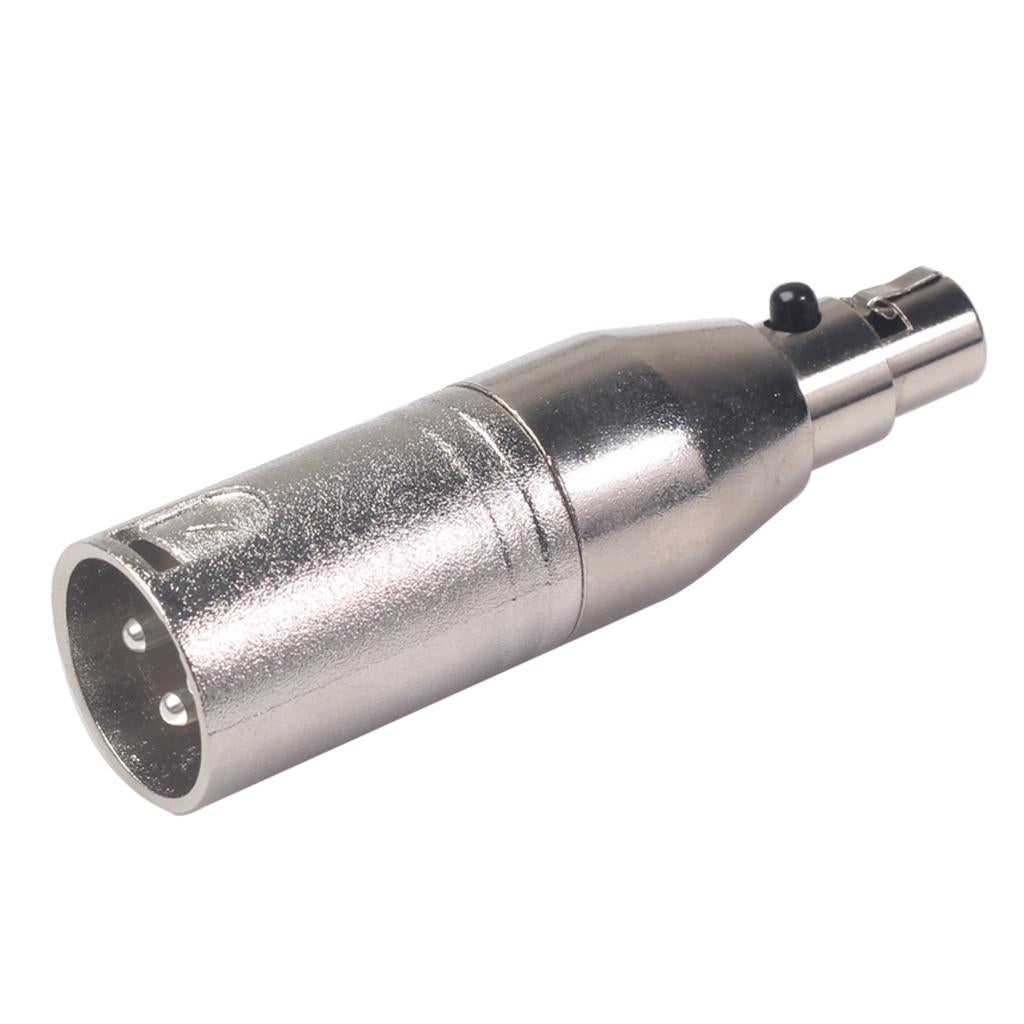 MINI XLR 3-Pin Female To XLR 3-Pin Male Converter SA518