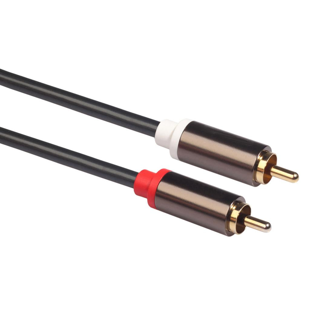 2 RCA to 2 XLR Female Cable Audio Connector for Amplifier Sound Box Mic