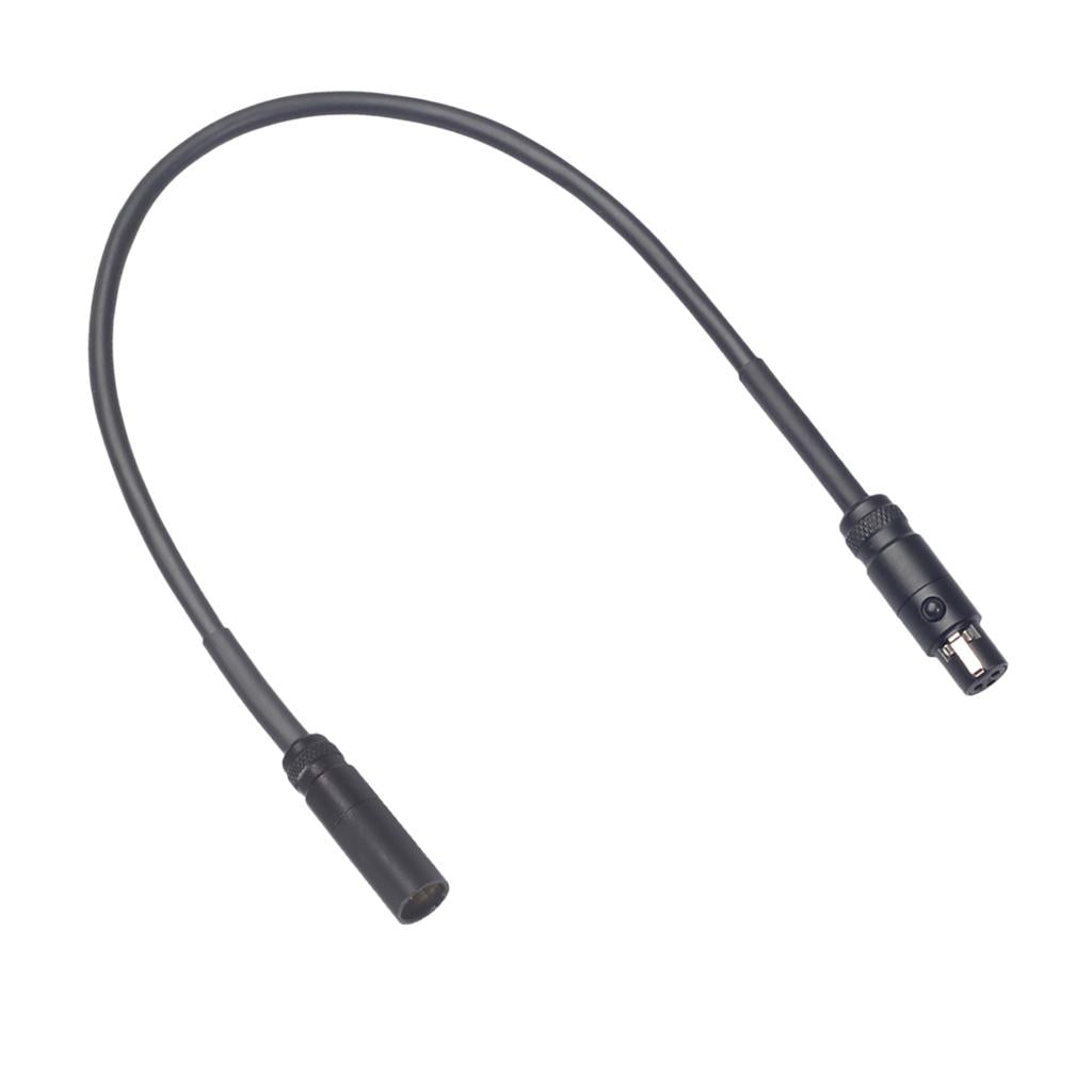 1pc Mini XLR Male to Female Cable 3Pin Speakers Stereo Audio Transfer Cord 0.3m